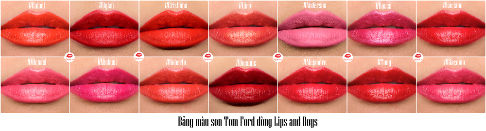 Bang-mau-son-Tom-Ford-Lips-and-Boys | Son TomFord