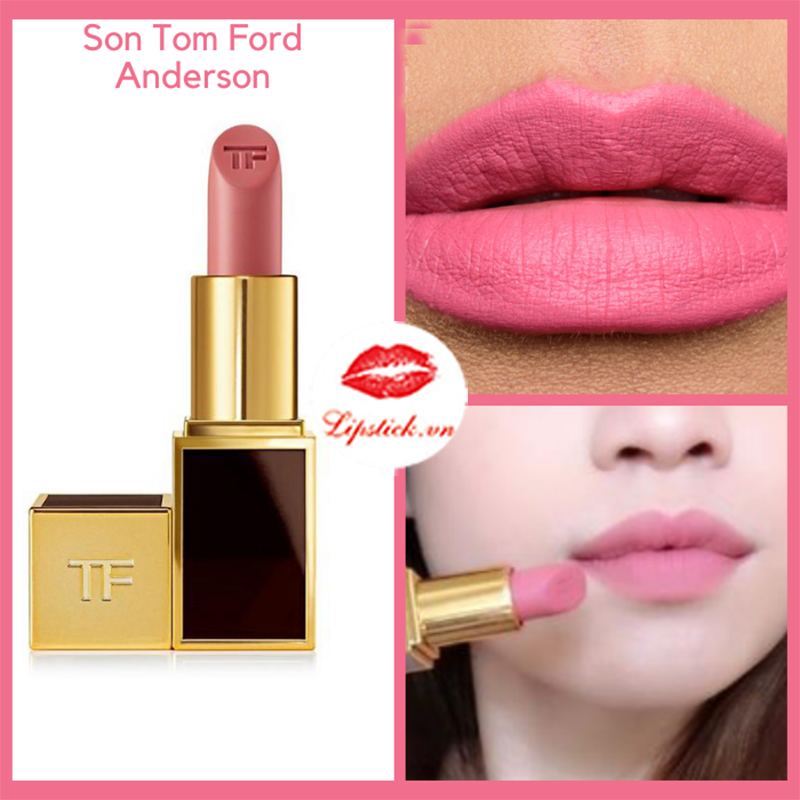 Son Tom Ford Anderson 03 Màu Hồng Đào - Lip & Boys | Son TomFord